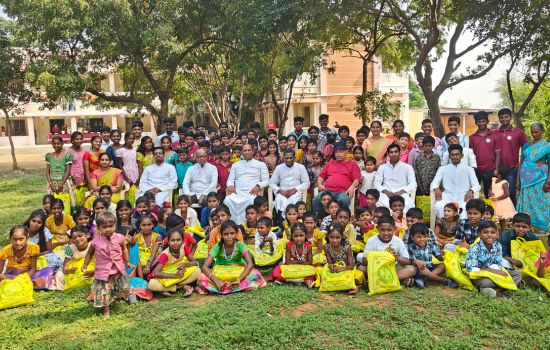 Christmas Joy Shared with 157 Children